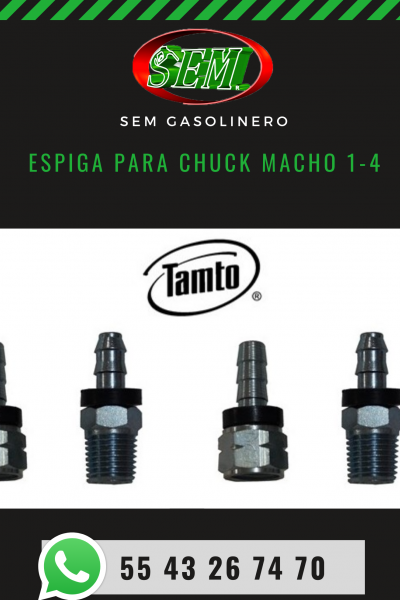 ESPIGA PARA CHUCK MACHO 1-4