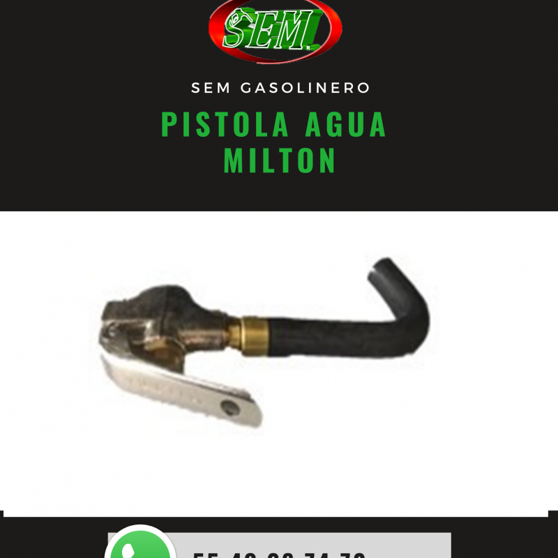 PISTOLA AGUA MILTON