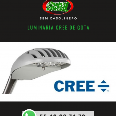 LUMINARIA CREE DE GOTA