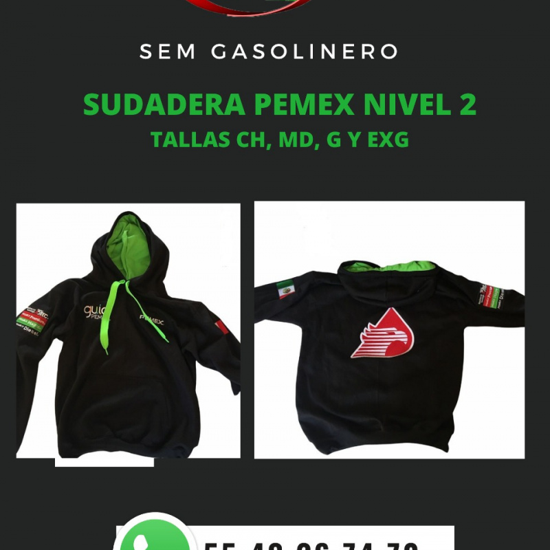 SUDADERA PEMEX N2