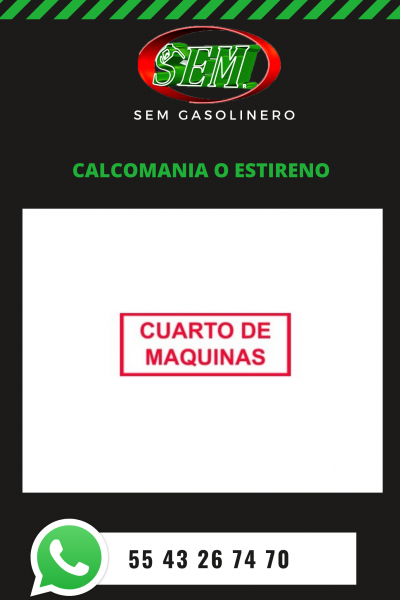 CUARTO DE MAQUINAS