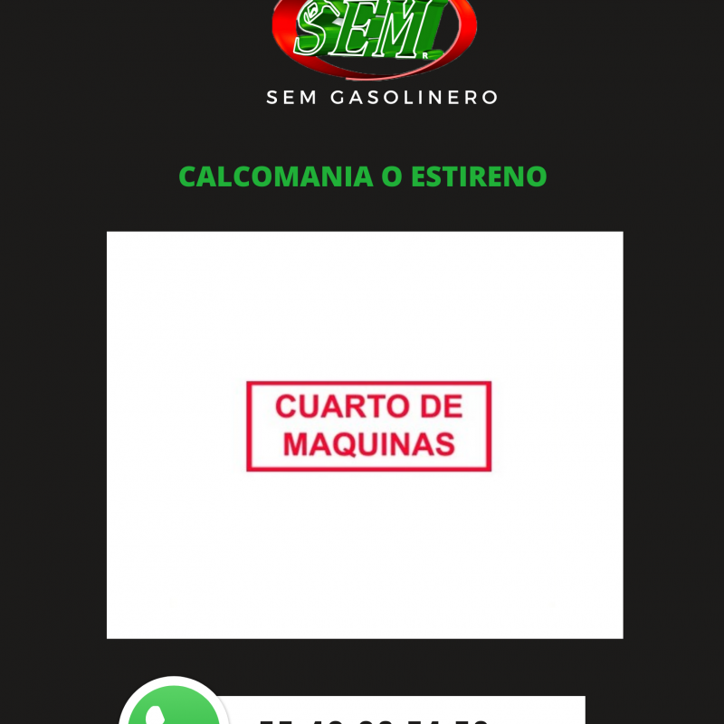 CUARTO DE MAQUINAS