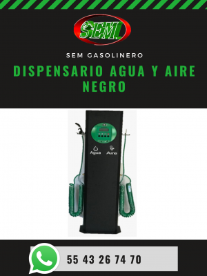 DISPENSARIO AGUA,AIRE NEGRO