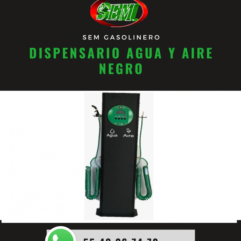 DISPENSARIO AGUA , AIRE NEGRO