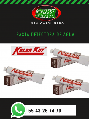 PASTA DE TECTORA DE AGUA