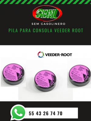 PILA PARA CONSOLA VEEDER ROOT