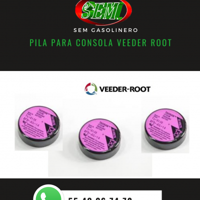 PILA PARA CONSOLA VEEDER ROOT