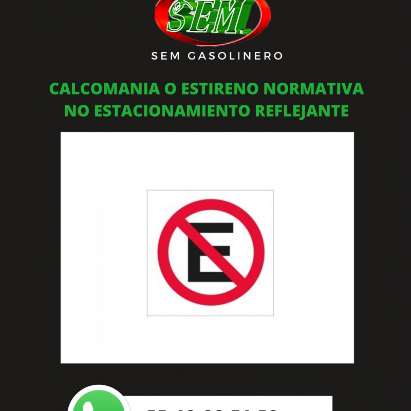 NO ESTACIONARSE