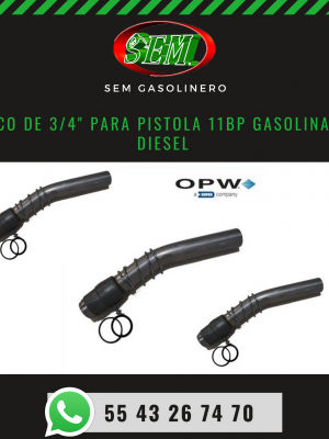 PICO DE 3_4 PARA PISTOLA 11BP GASOLINA O DIESEL