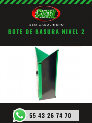 BOTE DE BASURA NIVEL 2