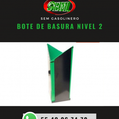 BOTE DE BASURA NIVEL 2